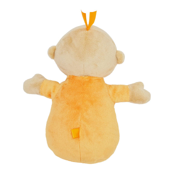 Manhattan Toy Snuggle Pod Hunny Bunny Beige First Baby Doll with Cozy Sleep Sack for Ages 6 Months and Up