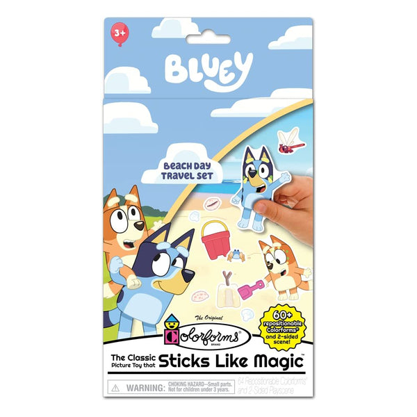 Colorforms - Charlie's Colorforms Travel Set - Reusable Sticker Book, Ages 3+