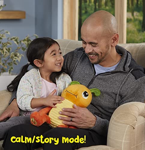 Playskool Glo Friends - Wigglebug Wiggle, Hop, Stop! - Interactive Soft Plush with 4 Modes - Games, Stories, Free Play, and Bedtime - SEL Toy, Ages 2+