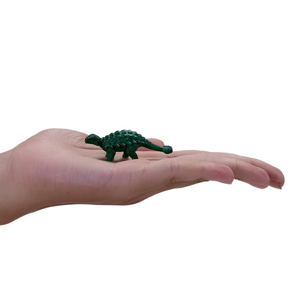 MOJO Mini Dinosaur Mini Worlds Playset, 12-Piece Hand-Painted Mini Figures, True-to-Life Highly Detailed Prehistoric Dinosaur Figurines, PVC, UK Designed, Ages 3+