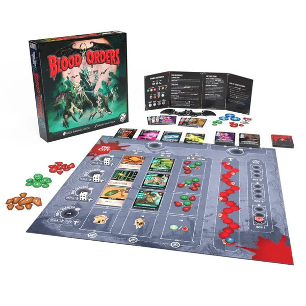 Trick Or Treat Studios Blood Orders - Vampire Strategy Board Game for 2-4 Players, Ages 13+