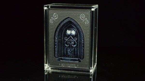 Carat X2B Double Deck Case (Back-to-Back) For 2 Playing Card Decks - Strong Clear Acrylic Magnetic Seal