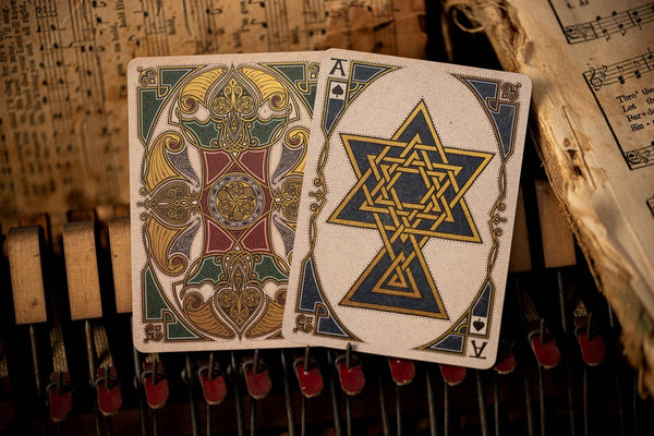 Kings Wild Project NOEL Luxury Playing Cards - Limited Edition, Festive Christmas Nativity Themed Collectible Deck, Poker Size Custom Index