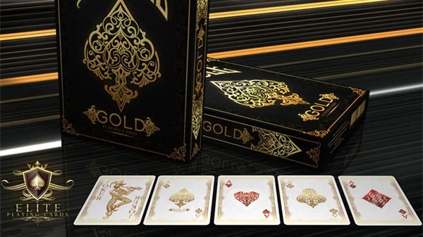 Bicycle Gold Premium Playing Cards, Poker Size Standard Index