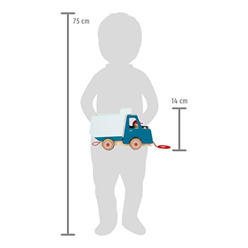 Small Foot - Pull-Along Dump Truck Playset