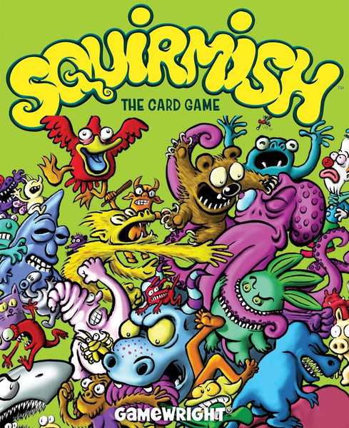Gamewright Squirmish - The Card Game of Brawling Beasties Multi-colored, 5"