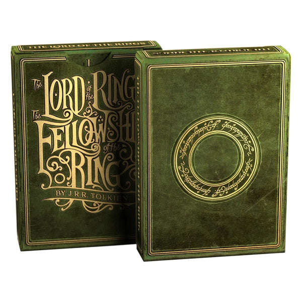 Kings Wild Project The Lord of the Rings Triple Set - Three Deck Luxury Playing Cards Premium Collectible Box Set Inspired by J.R.R. Tolkien’s Middle Earth