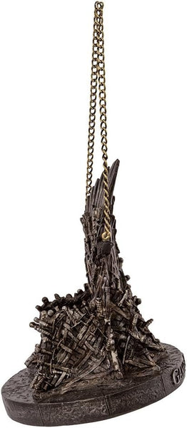 Kurt Adler GO2142T 4-Inch Game Of Thrones Resin Throne Ornament