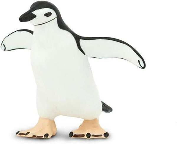 Safari Ltd. Chinstrap Penguin Figurine - Hand-Painted, Lifelike 2.93" Model Figure - Educational Toy for Boys, Girls & Kids Ages 3+