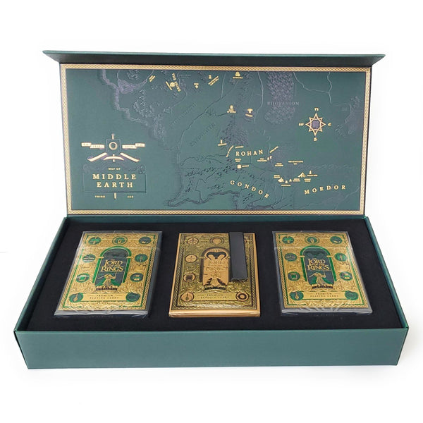 theory11 Lord of the Rings Box Set - Four Deck Premium Playing Cards Collection