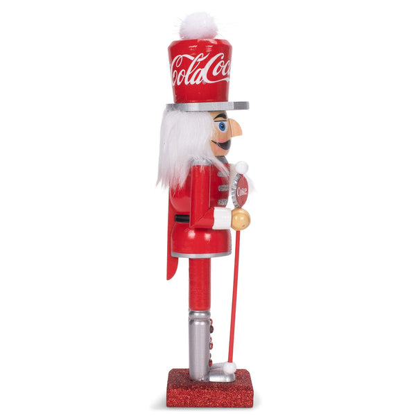 Coca-Cola Kurt S. Adler 10-Inch Wooden Nutcracker, Multicolor (CC6202)