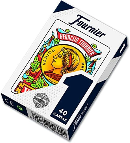 Heraclio Fournier F20984 No. 1 Spanish Playing Cards, 1 Deck (colors vary)