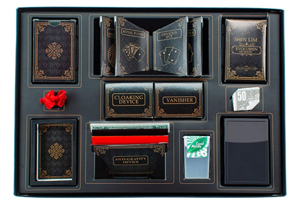 EVOLUSHIN Deluxe Magic Set (English Edition) by Shin Lim – Professional Beginner to Advanced Magic Kit with 100+ Tricks, Instructional Videos & Props