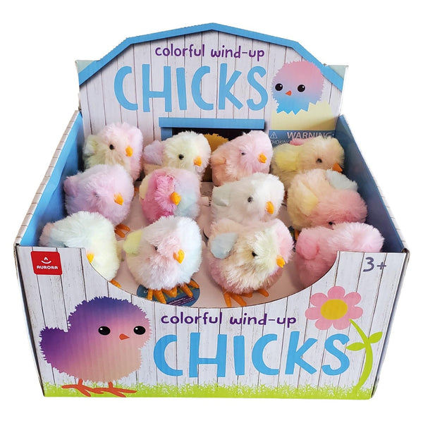Aurora® Toys - 3" Colorful Wind-Up Chick, Walking Toy for Ages 3+