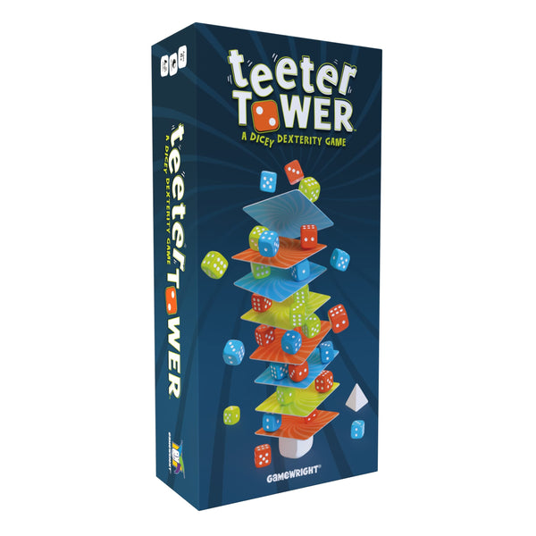 Gamewright Teeter Tower - A Dicey Dexterity Game