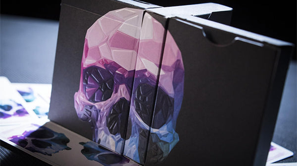 Murphy’s Magic Memento Mori NXS Playing Cards - Premium Designer Deck by Adrian Valenzuela, 3D Low-Poly Skull Artwork, Collectible Magic & Cardistry Deck