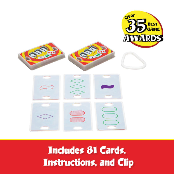 PlayMonster Set Card Games for Kids - Matching Game, Pool, Summer Toys, Pool, Travel Games, Memory, Learning Game, Multi-Player, Ages 6+