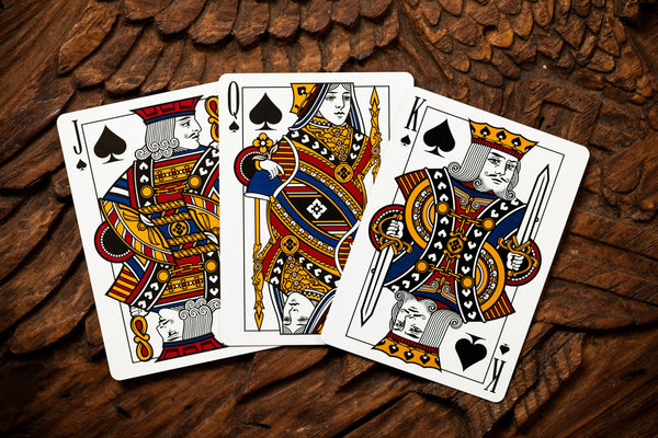 Kings Wild Project Table Players Vol. 34 Playing Cards - Standard Edition, Poker Size, Custom Index, Collectible Deck