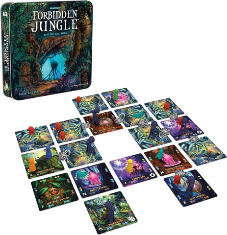 Gamewright - Forbidden Jungle - Cooperative Board Game