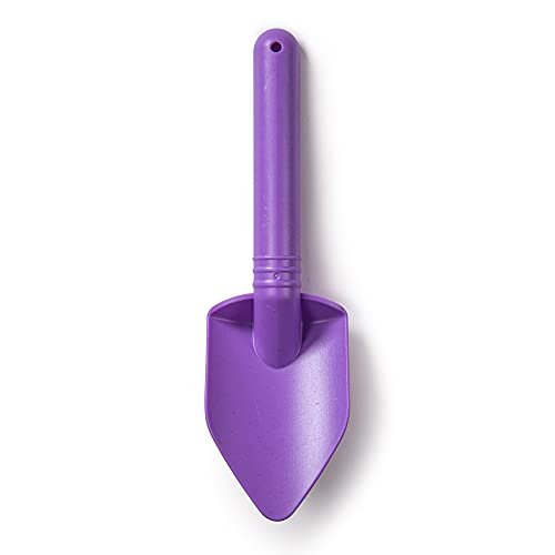 Bigjigs Toys Eco Spade for Kids (Lavender Purple) - 20.5cm Wheat Fibre Toy Spade, Quality Sand Toys, Holiday Toys for Toddlers, Sand Shovels