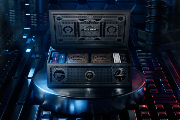 theory11 Star Wars The Force Box Set - Self-Opening Magic Card Collection with 6 Premium Decks