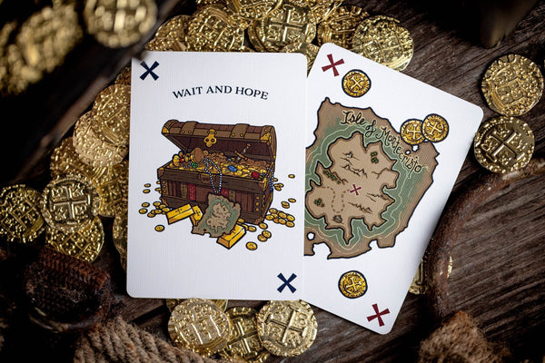 Kings Wild Project The Count of Monte Cristo Luxury Playing Cards – Standard Edition, Poker Size, Custom Index, Collectible Novel-Inspired Deck