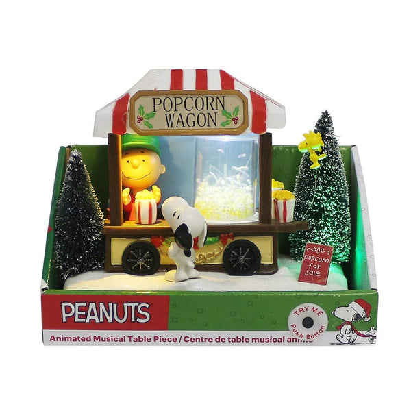 Kurt Adler 7-Inch Battery-Operated Peanuts? LED Musical Table Piece