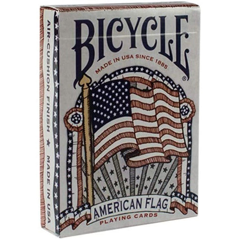 Bicycle American Flag Playing Cards, Patriotic Heritage & History, Poker Size Standard Index