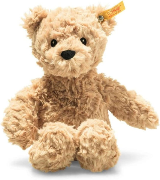 Steiff Jimmy Teddy Bear, Premium Teddy Bear Stuffed Animal, Teddy Bear Toys, Stuffed Teddy Bear, Teddy Bear Plush, Plushy Toy for Girls Boys and Kids, Soft Cuddly Friends (Light Brown, 12")