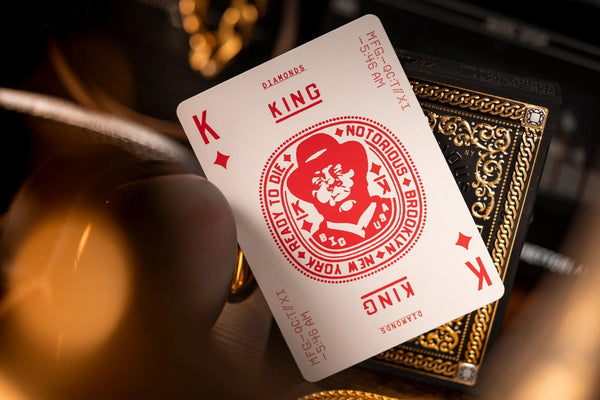 theory11 Notorious B.I.G. Forever The King Luxury Playing Cards, Poker Size Standard Index