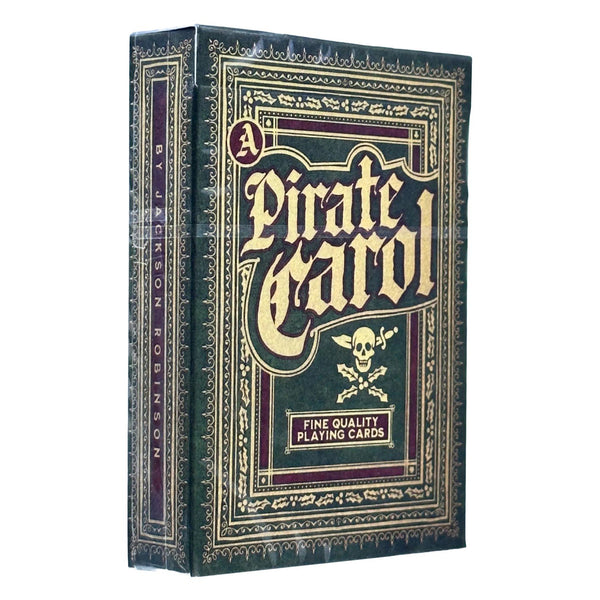 Kings Wild Project A Pirate Carol Limited Edition Playing Cards, Green Tuck