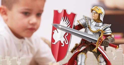 Papo Mutant Castle (60052) Medieval Fantasy Castle Playset with Working Drawbridge – Large Wooden Fortress Toy for Kids Ages 3+