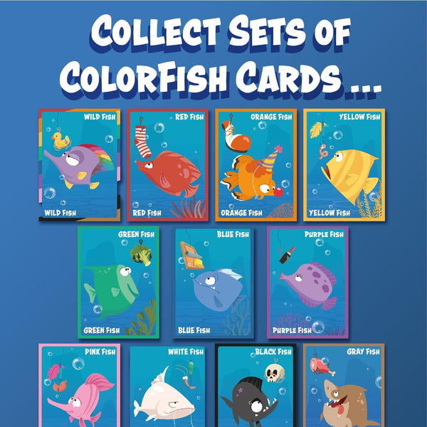 Gamewright - Throw Fish - It's Go Fish With A Twist! - 2-4 Players Age 5+