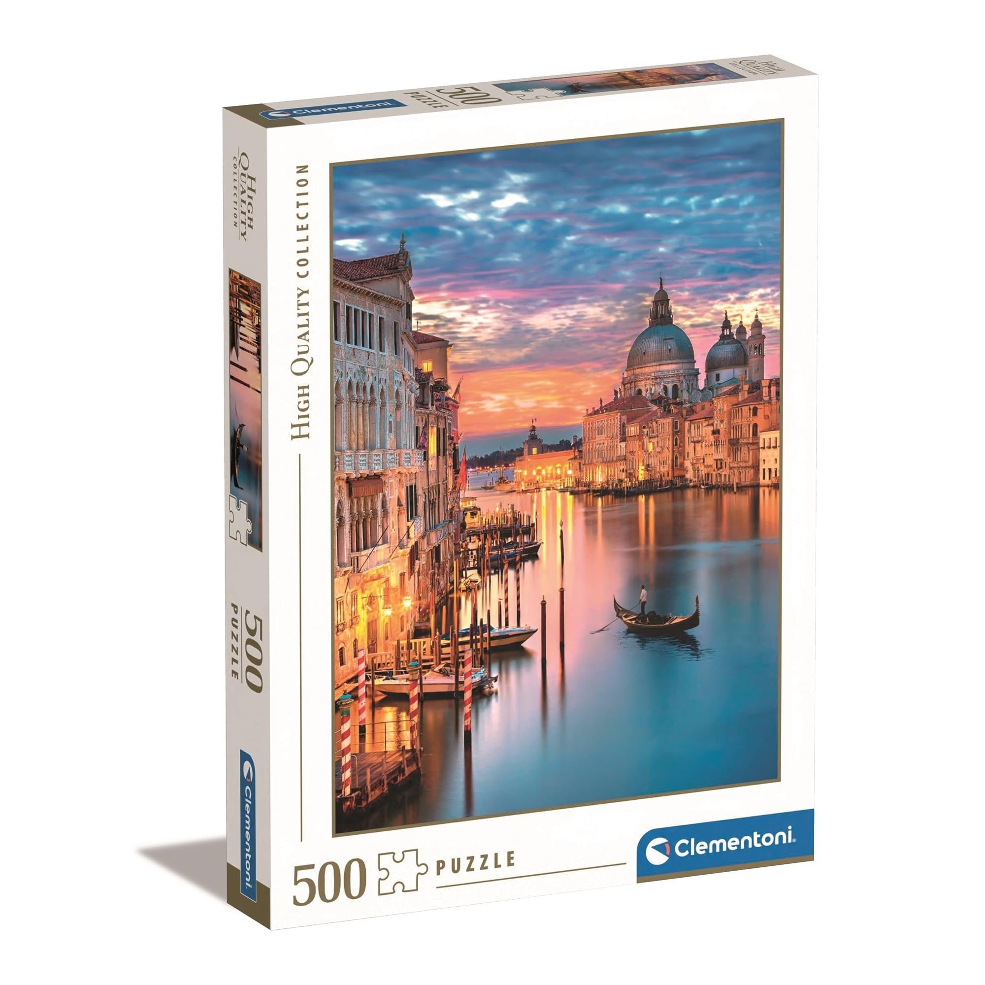 Clementoni High Quality Collection - Lighting Venice - 500 Piece Jigsaw Puzzle For Adults and Children (35056)