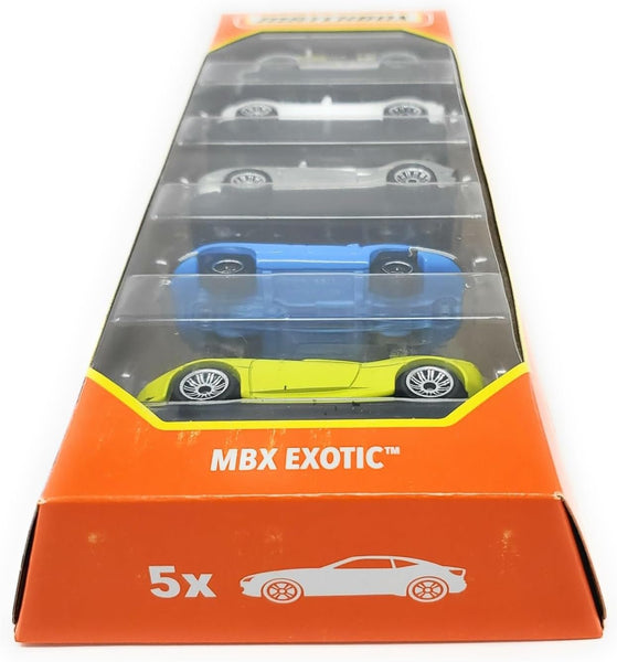 Matchbox MBX City Drivers 5 Pack Set (1:64 Scale)