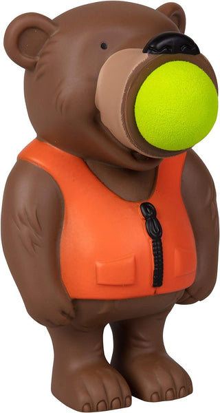 Hog Wild Bear Popper Toy - Shoot Foam Balls Up to 20 Feet - 6 Balls Included - Age 4+