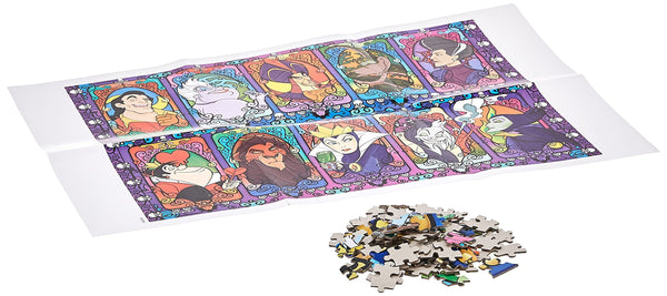 Ceaco Disney Villains 2 - Stained Glass Style Jigsaw Puzzle, 1500 Piece