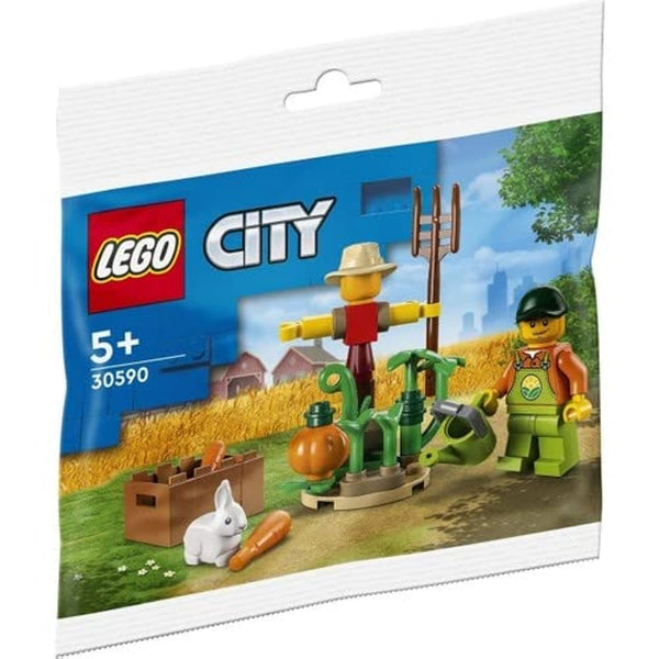 LEGO City Farm Garden and Scarecrow Polybag Set (30590) - Ages 5+