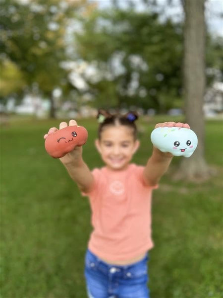 2 Pack Scoop Squad Squishy Ice Cream Scoops- Sassy and Boba