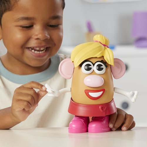 Potato Head Mrs. Potato Head Set with 12 Parts and Pieces, Toddler and Preschool Toys for 2 Year Old Boys and Girls and Up