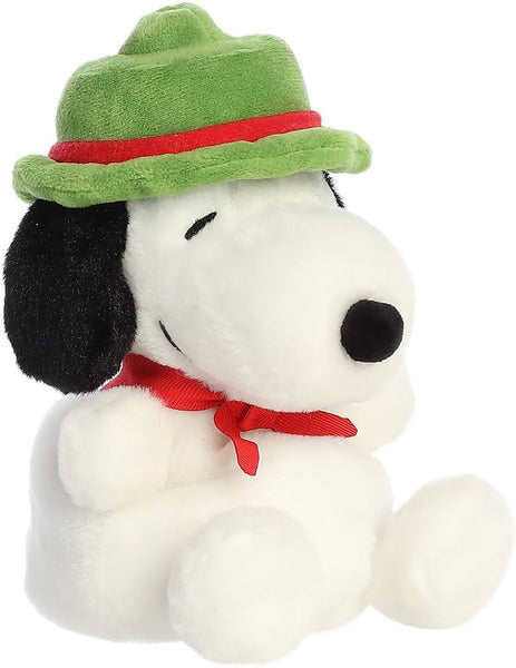 Aurora 2 Piece Peanuts Palm Pal Plush Bundle, Snoopy and Beagle Scout Snoopy, 5"