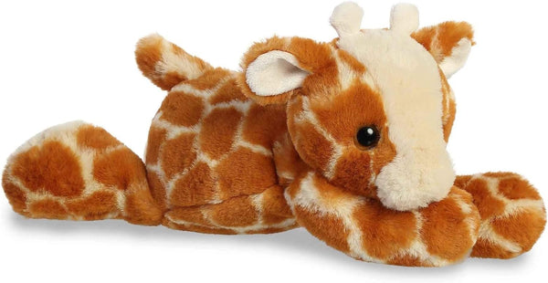 Aurora® Adorable Flopsie™ Gio Giraffe™ Stuffed Animal - Playful Ease - Timeless Companions - Orange 12 Inches