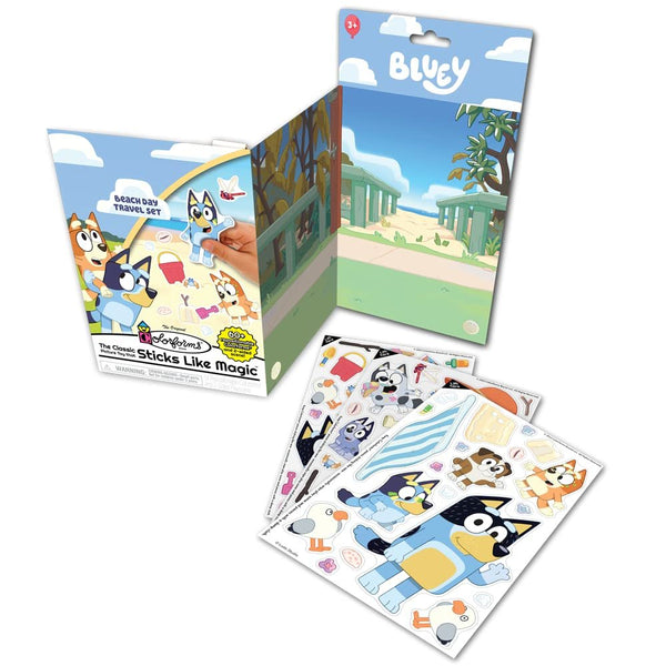 Colorforms - Charlie's Colorforms Travel Set - Reusable Sticker Book, Ages 3+