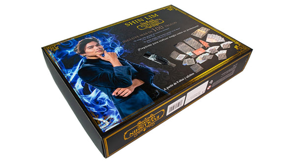EVOLUSHIN Deluxe Magic Set (Spanish Edition) by Shin Lim – Professional Beginner to Advanced Magic Kit with 100+ Tricks, Instructional Videos & Props