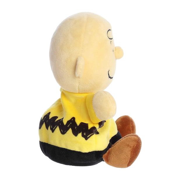 Aurora® Timeless Peanuts® Palm Pals™ Charlie Brown Stuffed Animal - Classic Characters - Lasting Memories - Multicolor 5 Inches