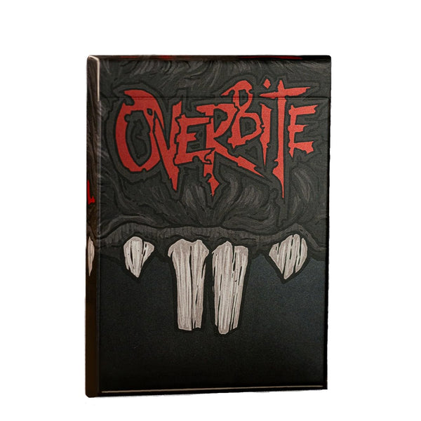 Kings Wild Project Overbite Black Luxury Playing Cards, Standard Edition, Poker Size Custom Index Deck, Monster-Themed Collectible Cards