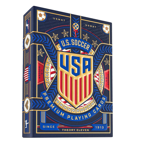theory11 US Soccer Playing Cards, Officially Licensed Collector's Cards, Poker Size