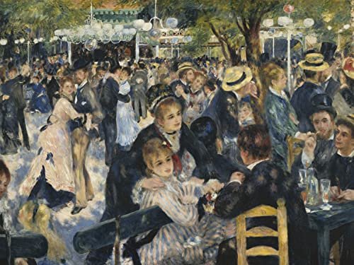 Clementoni Museum Collection - Renoir - Ball at the Moulin De La Galette - 1000 Piece Jigsaw Puzzle for Adults