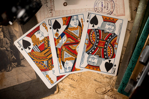 Kings Wild Project Tourists Playing Cards - Eiffel Tower Standard Edition, Poker Size, Custom Index, Paris France Collectible Deck