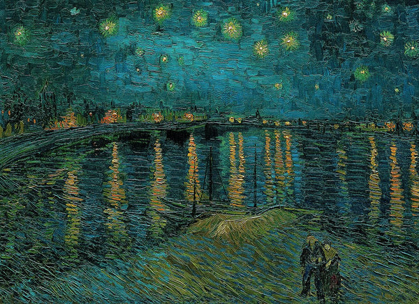 Clementoni "Van Gogh - Starry Night Over The Rhone" Puzzle (1000 Piece) Multi, 8"